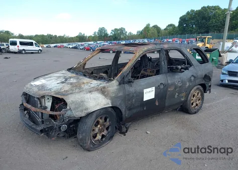 2001 Acura Mdx from USA, damaged, VIN 2HNYD18861H509976